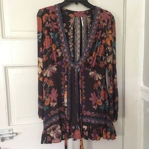 Free People floral tunic / dress